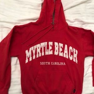 Hot pink Myrtle Beach South Carolina sweatshirt